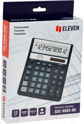 Калькулятор Eleven SDC-888X-BK 6