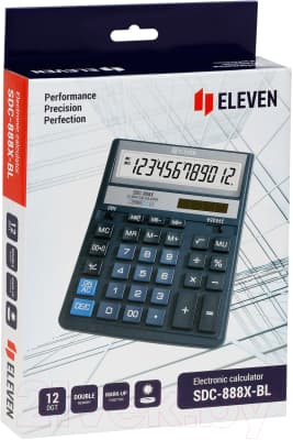 Калькулятор Eleven SDC-888X-BL 6