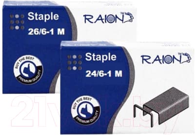 Набор канцелярский для сшивания Raion SS-2412-HO(BL) 6