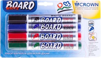 Набор маркеров CrowN Multi Board / CBM-1000-B/ЧСЗК
