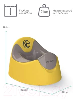 Детский горшок Amarobaby Bonny / AB221104B/04 9