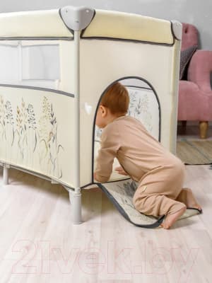 Кровать-манеж Amarobaby Transform Flora / AMARO-26TrF/03 10