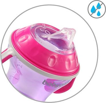Поильник BabyOno Natural Nursing c мягким носиком 3м+ / 1456/02 3
