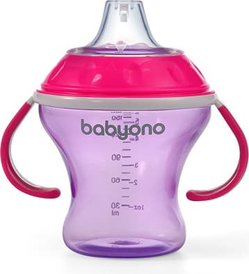 Поильник BabyOno Natural Nursing c мягким носиком 3м+ / 1456/02