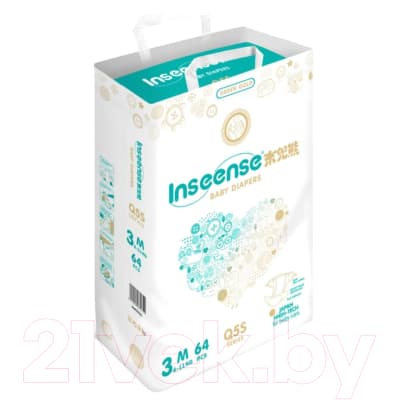 Подгузники детские Inseense Q5S M 6-11 кг / Ins72751 3