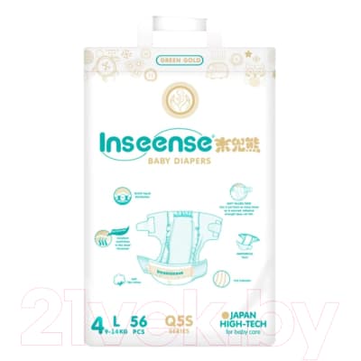 Подгузники детские Inseense Q5S L 9-14 кг / Ins72768 2