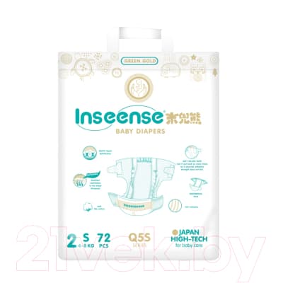 Подгузники детские Inseense Q5S XL 12-17 кг / Ins72775 5