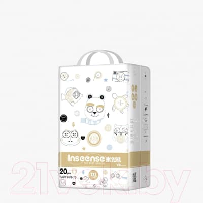 Подгузники-трусики детские Inseense Супертонкие V6 XXL 15+кг / Ins20gold 2
