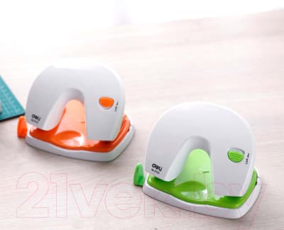 Дырокол Deli Vivid / 0123 4