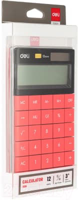 Калькулятор Deli Touch / 1589PINK 4