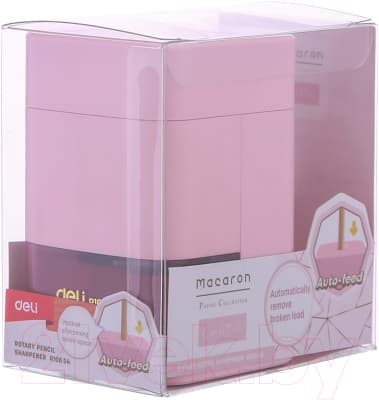 Точилка Deli Macaron / R10604PINK 3