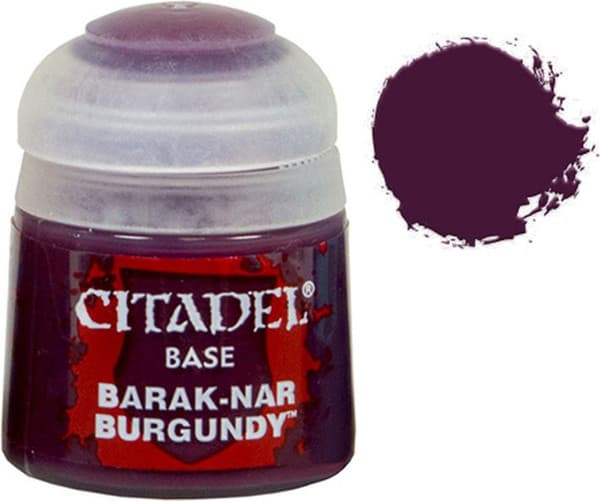 Краска для моделей Citadel Base: Barak-Nar Burgundy / 21-49
