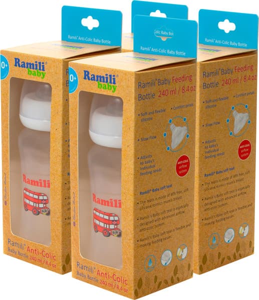 Набор бутылочек для кормления Ramili Baby 240MLX4 2