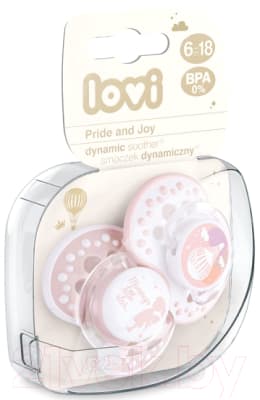 Набор пустышек Lovi Pride&Joy динамичная / 22/846girl