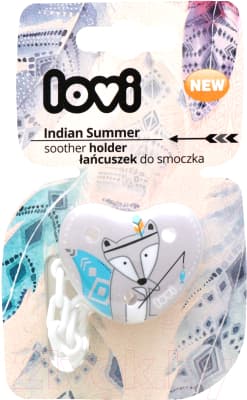 Держатель для пустышки Lovi Indian Summer Boy / 10/886 3