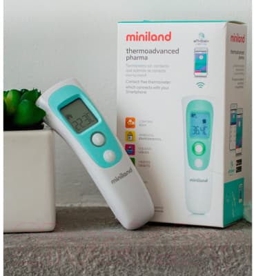 Инфракрасный термометр Miniland Thermoadvanced Pharma / 89389 7