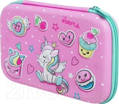 Пенал Brauberg Kids. Unicorn Dreams / 271557