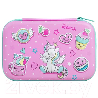 Пенал Brauberg Kids. Unicorn Dreams / 271557 2