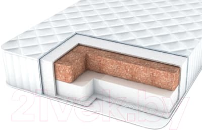 Матрас в кроватку INDIGO Comfort Plus 12x59x119
