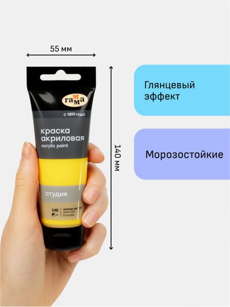 Акриловая краска ГАММА Студия 148 / 280220148 4
