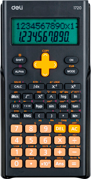 Калькулятор Deli E1720