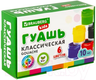 Гуашь Brauberg Kids / 192374 3