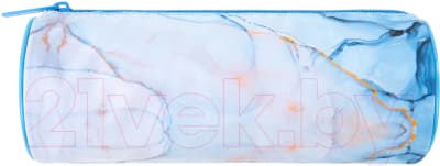 Пенал Brauberg Soft Touch Blue Marble / 271570