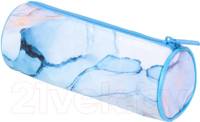 Пенал Brauberg Soft Touch Blue Marble / 271570 3