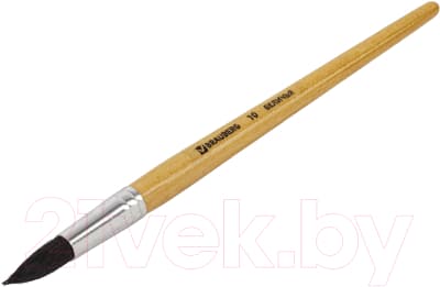 Кисть для рисования Brauberg Белка №10 / 200187 2