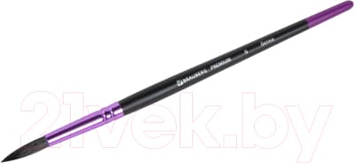 Кисть для рисования Brauberg Premium. Белка №6 / 200975 3