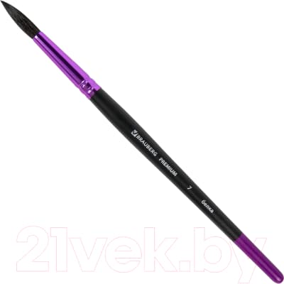 Кисть для рисования Brauberg Premium. Белка №7 / 200976