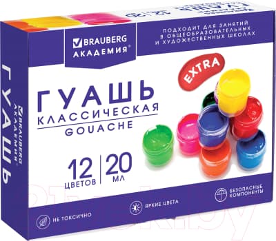 Гуашь Brauberg Академия Классическая Экстра / 192366
