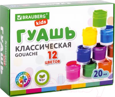 Гуашь Brauberg Kids / 192369