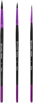 Набор кистей Brauberg Premium / 201020