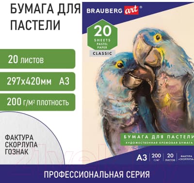 Набор бумаги для рисования Brauberg Art / 126304 4