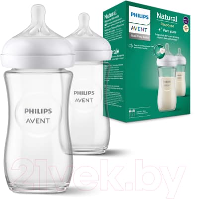 Набор бутылочек для кормления Philips AVENT AVENT Natural Response / SCY933/02 3