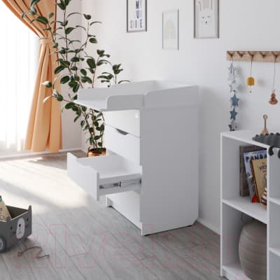 Комод пеленальный Атон Сириус Wood 604 ПВХ 3