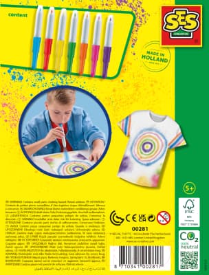 Фломастеры SES Creative Аэрографических Для текстиля / 00281 5