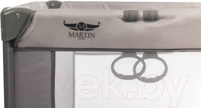 Кровать-манеж Martin Noir Favor 7