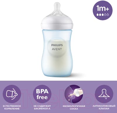 Бутылочка для кормления Philips AVENT Natural Response / SCY903/21 3