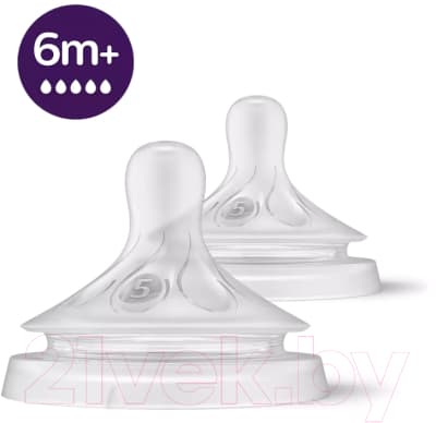 Набор сосок Philips AVENT Natural Response / SCY965/02 8