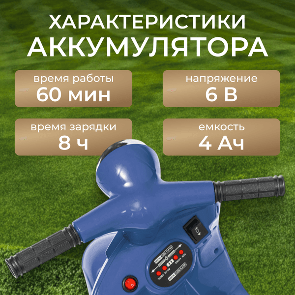 Детский мотоцикл Sundays LS9968 3