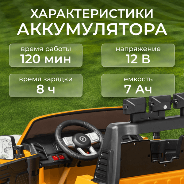 Детский автомобиль Sundays Power LS150-F 3