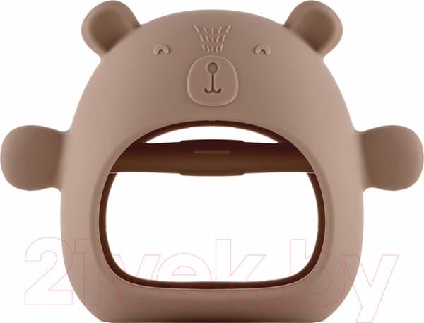 Прорезыватель для зубов ROXY-KIDS На руку Мишка / RST-003-C