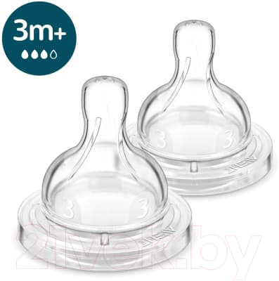 Набор сосок Philips AVENT Anti-colic / SCY763/02 4