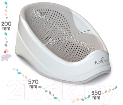 Горка для купания Kidwick Дельфин / KW290400 6
