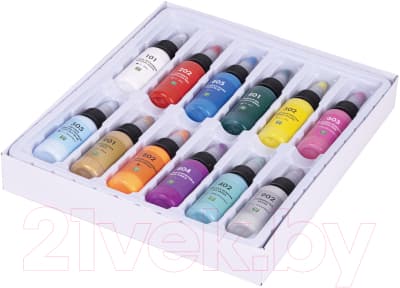 Акриловые краски Brauberg Art Classic. Флюид Арт Pouring Paint / 192235 3
