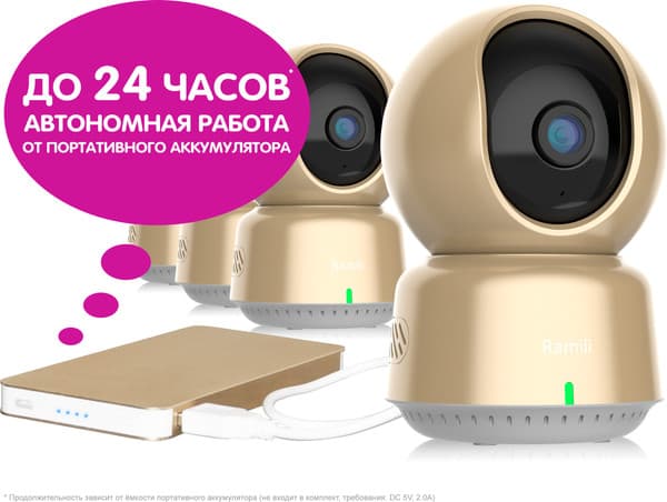 Видеоняня Ramili Baby RV1600X4 2