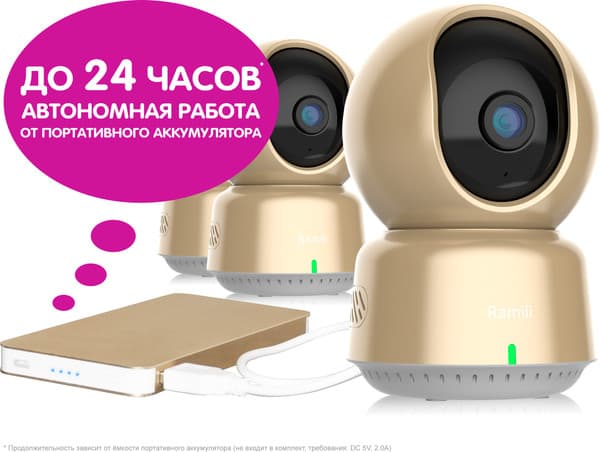 Видеоняня Ramili Baby RV1600X3 2