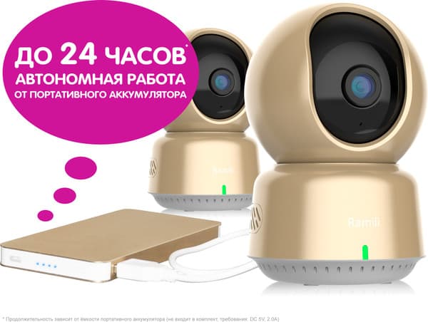 Видеоняня Ramili Baby RV1600X2 5